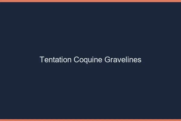 Tentation Coquine Gravelines