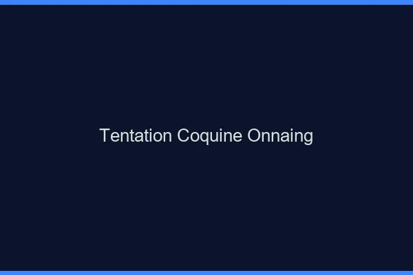 Tentation Coquine Onnaing